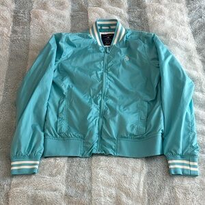 U.S. Polo Assn. Turquoise Jacket with White Logo